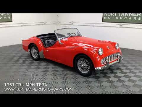 1961 triumph tr3a in santa ana, california