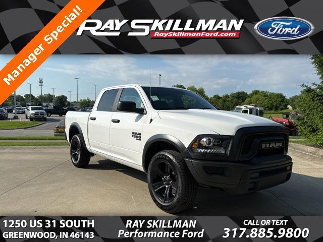 2024 ram 1500 classic warlock crew cab 4x4 5'7' box