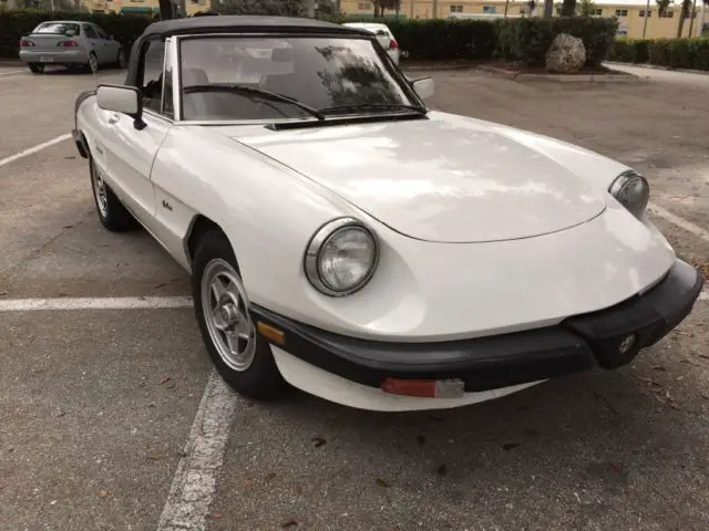 1989 alfa romeo spider ca car runs & drives well 89k mi l@@k