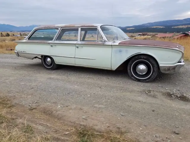 1960 ford country sedan stationwagon: kustom rat rod gasser lead sled longroof!