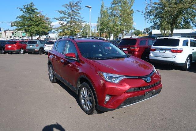 used 2018 toyota rav4 awd limited hybrid eugene, or 97401 for sale in college crest, oregon