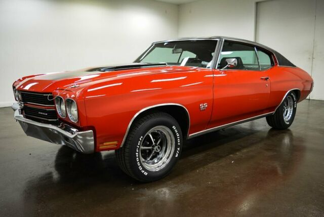 1970 chevrolet chevelle ss 396 56520 miles red coupe 396 big block v8 turbo 400