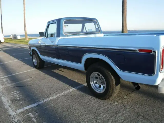 1978 ford f-250 ranger lariat 351 c6 classic rust free california truck