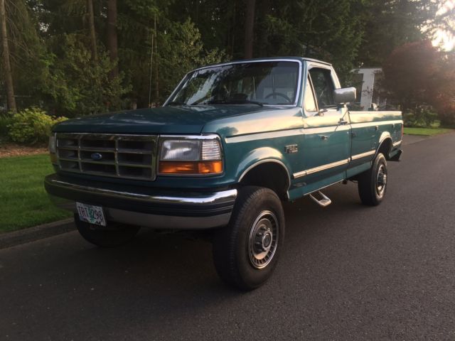 1994 ford f-250 xlt 4x4 singel cab nice and original truck awesome deal