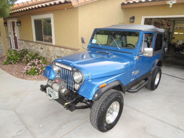 1984 jeep cj7 custom build - 350 ci v8 motor -- 700r4 auto trans - see video