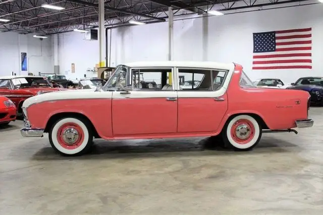 1956 nash rambler 22566 miles sierra peach 195.6ci i6 3 speed manual