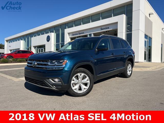 2018 volkswagen atlas 3.6l sel