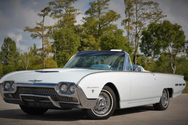 1962 ford thunderbird factory sports roadster "spectacular, actual mileage title