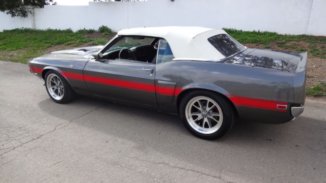 1969 mustang convertible shelby clone tribute