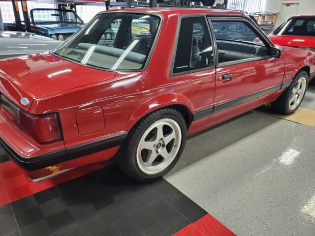1988 ford mustang red coupe 5.0 liter 5 speed manual