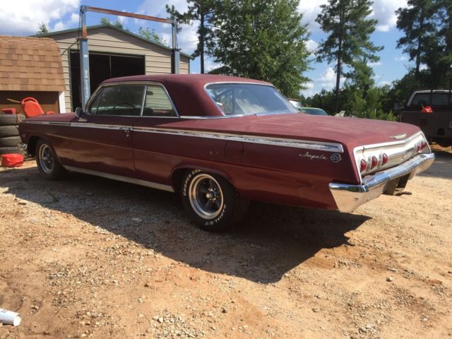 1962 chevy impala 2 door hardtop 327 4 speed