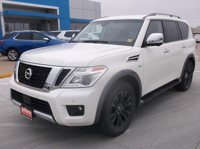 used 2017 nissan armada 4wd platinum holdrege, ne 68949 for sale in holdrege, nebraska