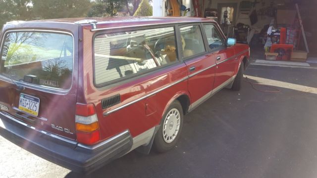 1987 volvo 240 dl wagon