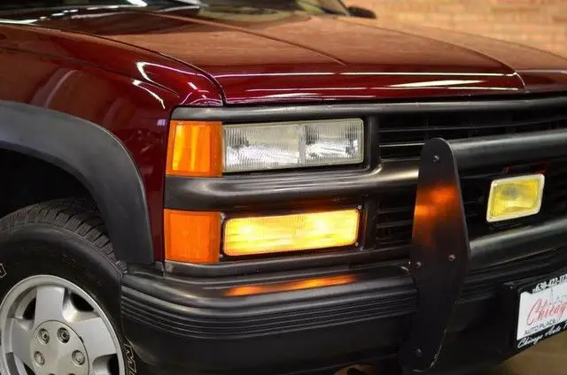 1994 chevrolet k blazer 1 owner clean carfax 4wd red interior clean trade 138,02