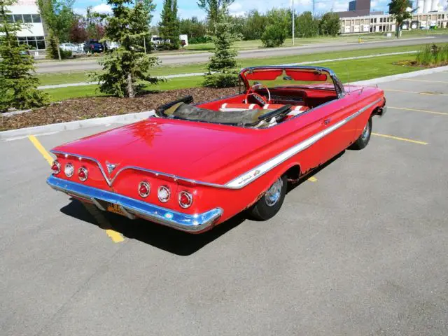 1961 impala convertible barn find!!