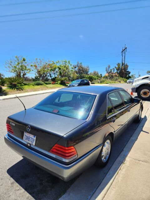 1994 mercedes-benz s500 4 door sedan black