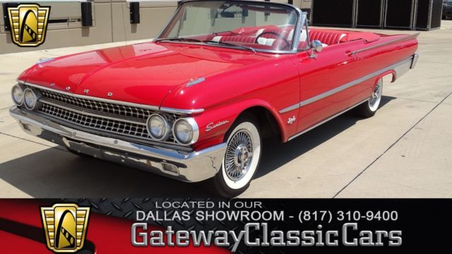 1961 ford galaxie sunliner convertible 390 cid v8 3 speed manual
