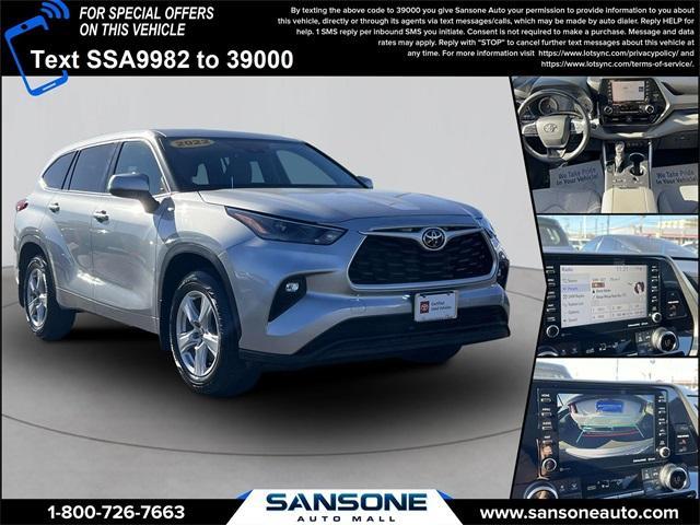 2022 toyota highlander le