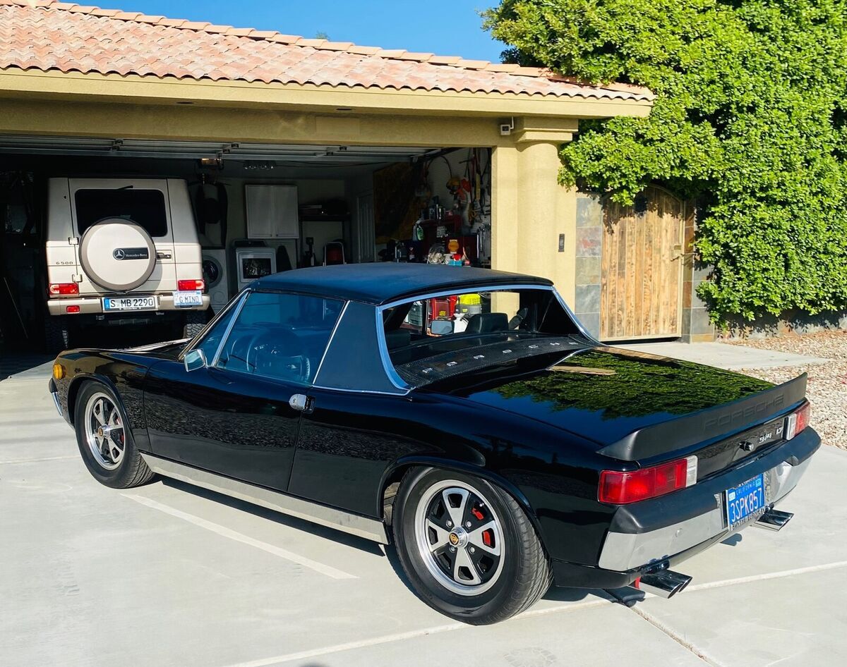 1970 porsche 914 convertible black rwd manual