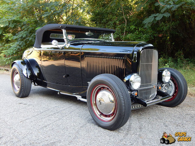 1932 ford brookville steel roadster blown flathead v8 halibrand quik-change 5spd