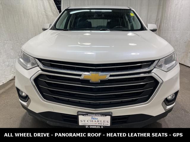 2018 chevrolet traverse lt leather