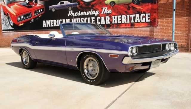 plum crazy 1970 dodge challenger r/t383 magnum727 auto console for sale!