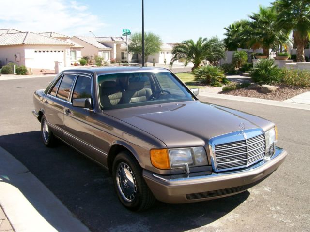 1989 mercedes benz 420sel, 44k miles