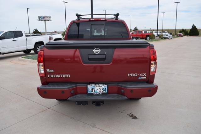 used 2017 nissan frontier 4x4 crew cab pro-4x perry, ok 73077 for sale in perry, oklahoma