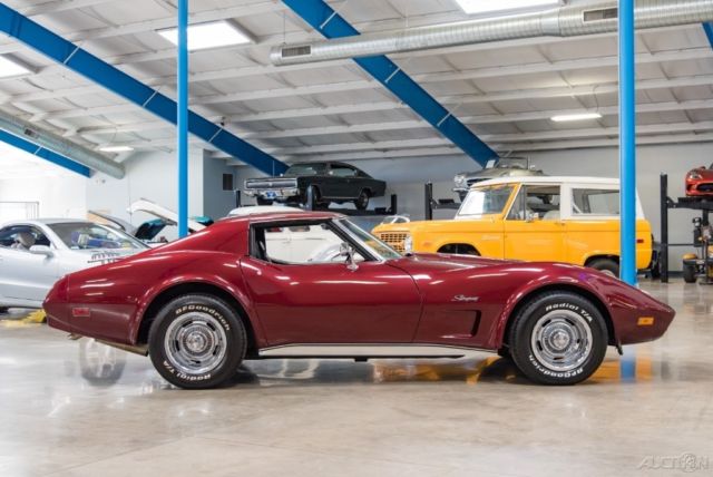 1974 corvette 454ci big block 270hp 4bbl ls4 4-speed manual 74 matching numbers