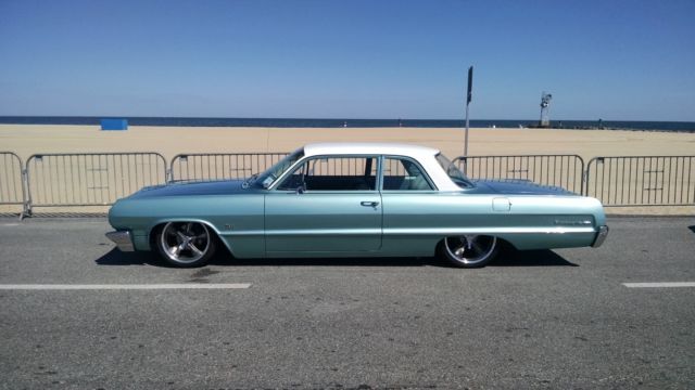 1964 chevy biscayne bagged cruiser w/rebuilt 250ci inline 6 & powerglide nice!!!