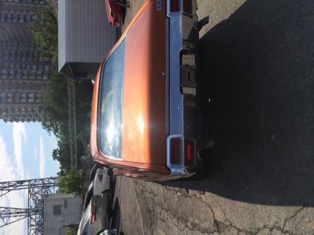oldsmobile cutlass 442 1971 455 engine ac