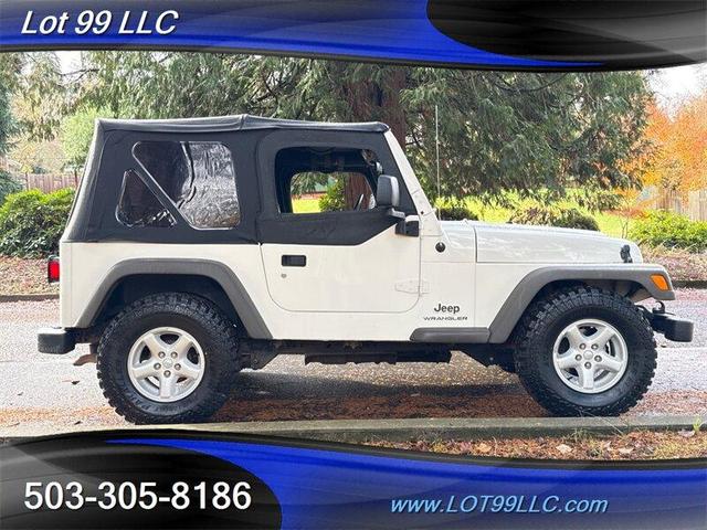 2005 jeep wrangler se