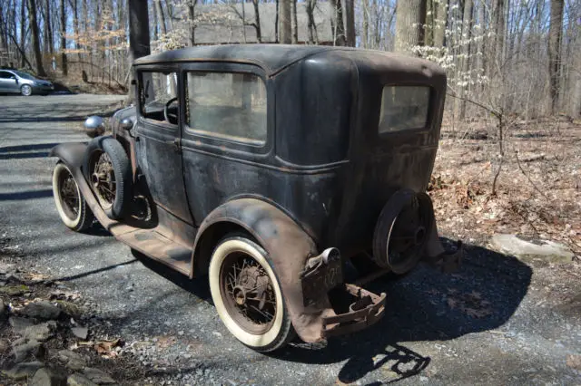 model a tudor sedan barn find natural patina untouched original rat rod project