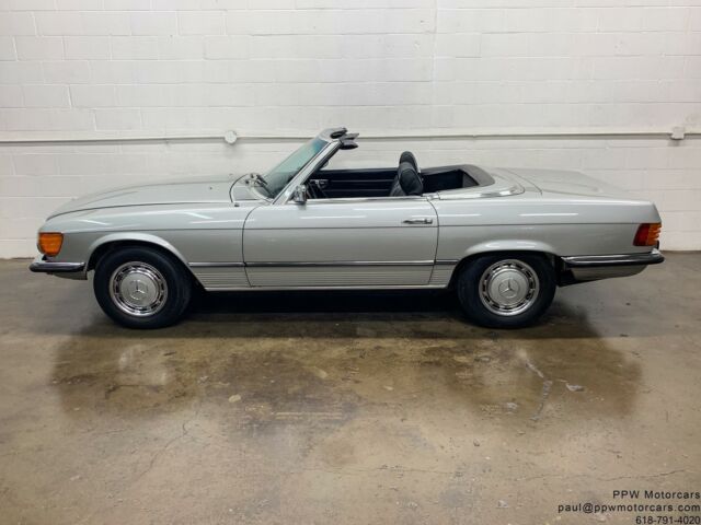 1973 mercedes-benz sl-class 450sl 73,311 miles astral silver
