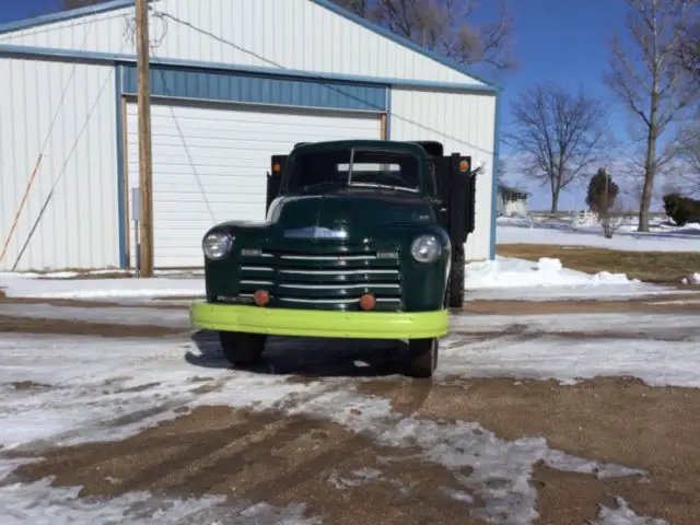 rare, 1949 chevrolet, flatbed, farm, dump truck, nice, rustfree unit, no reserve