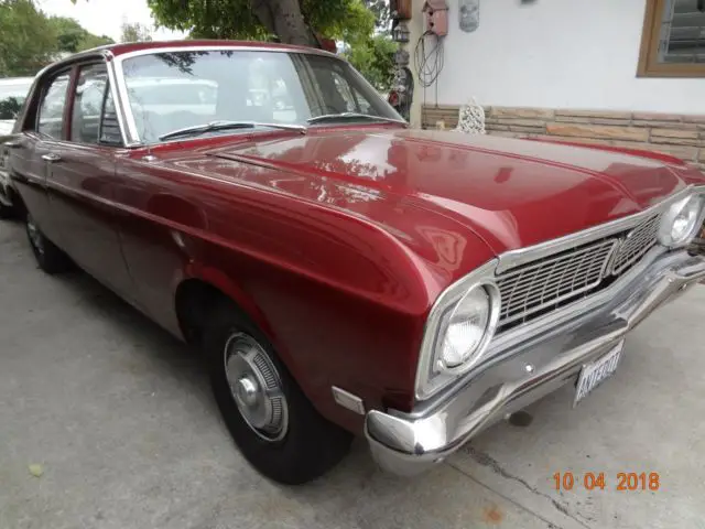rare 1969 ford falcon sedan original interior! classic american vintage beauty