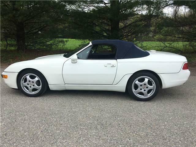 1992 porsche968tiptronicwhite4 cylinder engine 3.0l/182