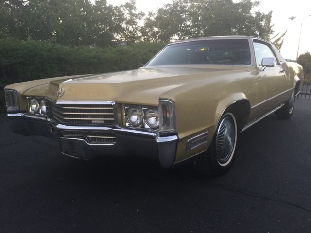 1970 cadillac eldorado 2 door hardtop 8.2l