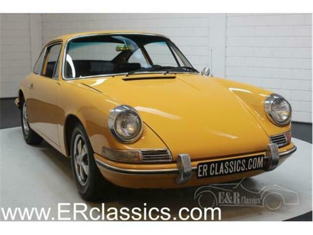 1967 porsche 911 coupe 11167 miles yellow 1991 manual