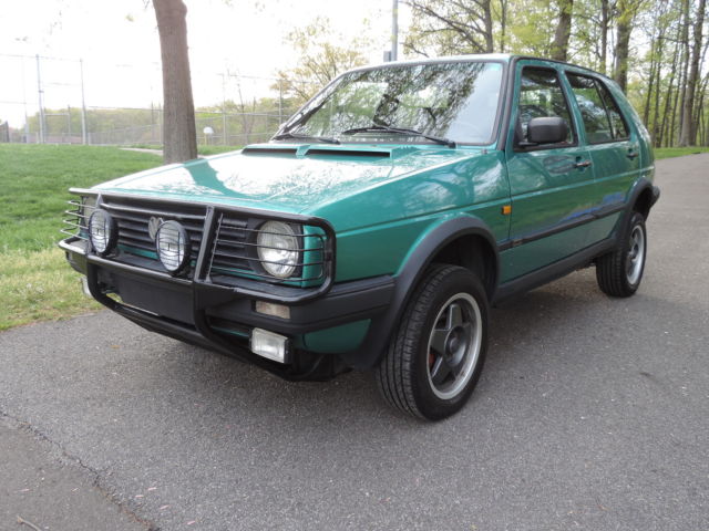 1990 golf country syncro 4wd. 18k mi from new. all service records. no reserve