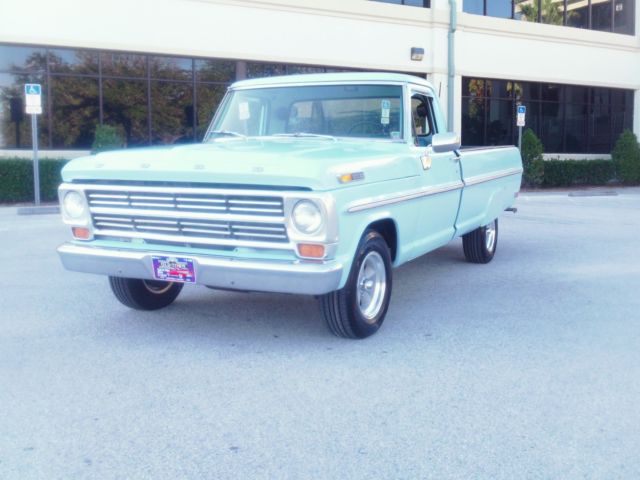 1968 ford f100 factory air, factory power brakes and factory power steering