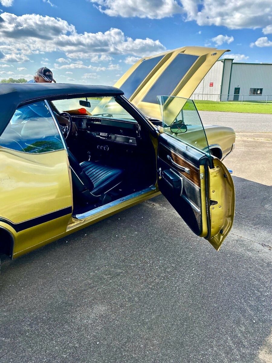 1971 oldsmobile 442 convertible #'s matching all original estate car 35k miles