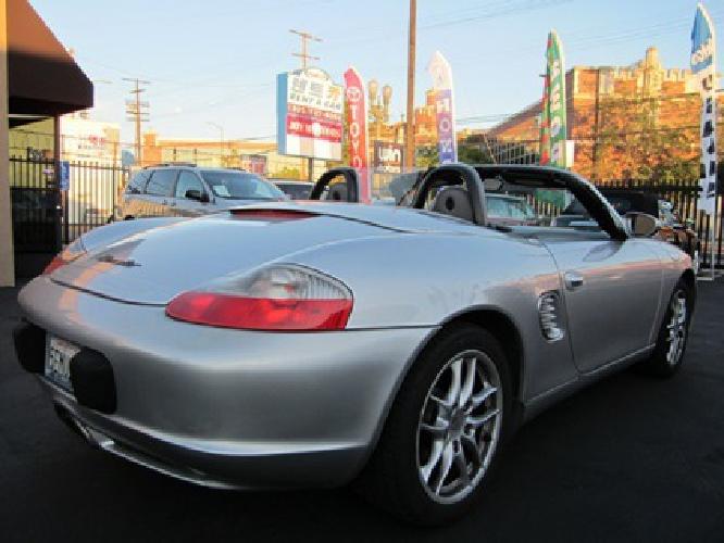 2004 porsche boxter convertible silver in los angeles, ca