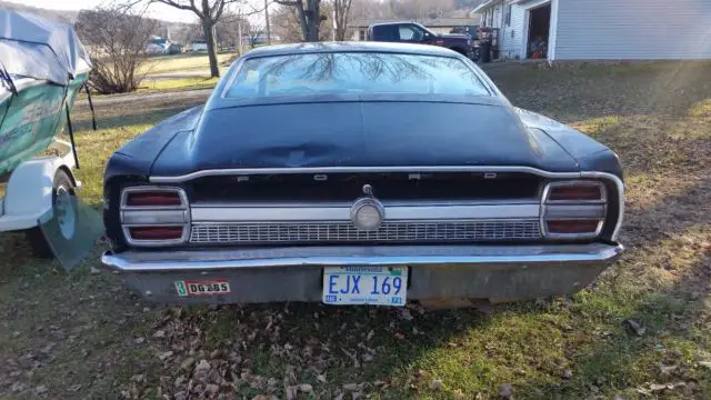 1969 ford torino gt cobra jet 7.0 liter manual trans r code rare