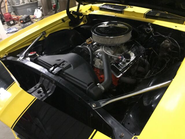 yellow & black 1967 camaro