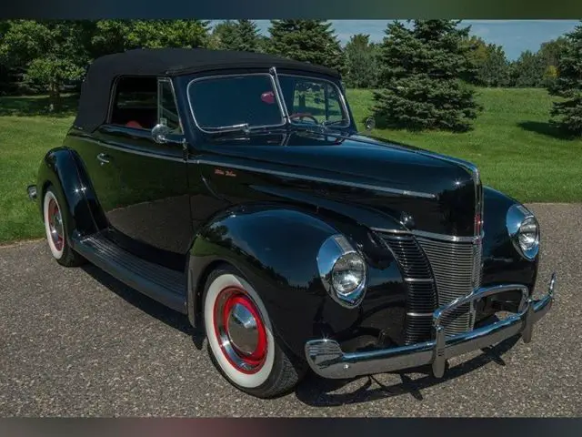 1940 ford deluxe 2 door club coupe convertible