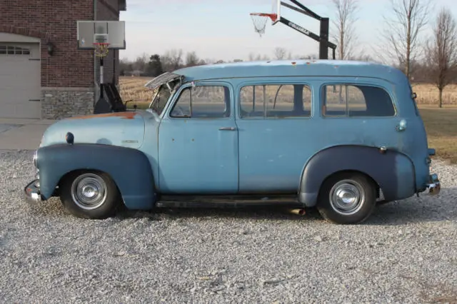 1952 chevrolet carry-all suburban 3100, truck, wagon