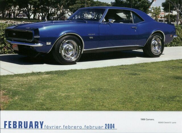1968 chevrolet camaro rs/ss - head turner!!