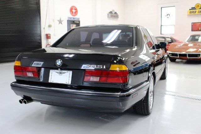 1988 bmw 7-series 735i 83918 miles black straight 6 cylinder engine 3.4l/209 ma