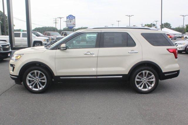 used 2018 ford explorer 4wd limited milford, de 19963 for sale in milford, delaware